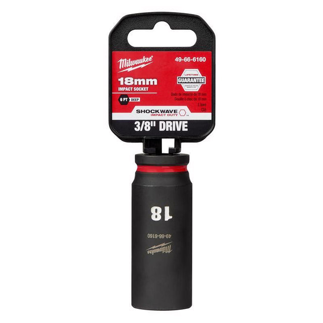SOCKET 18MM DEEP IMPACT