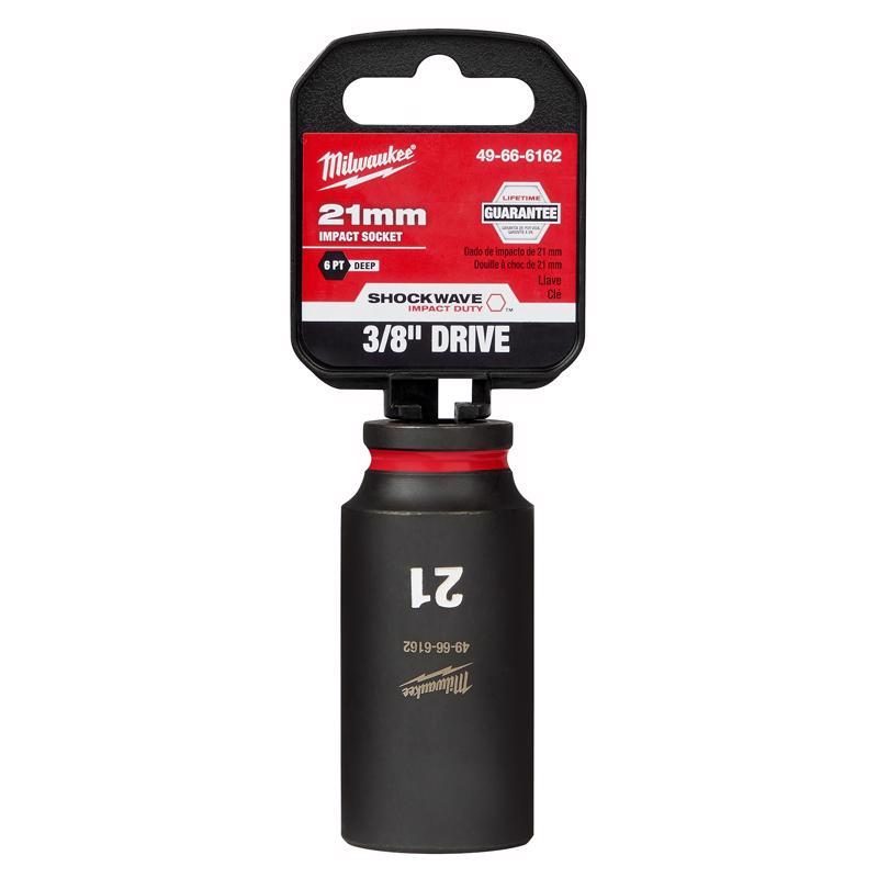 SOCKET 21MM DEEP IMPACT