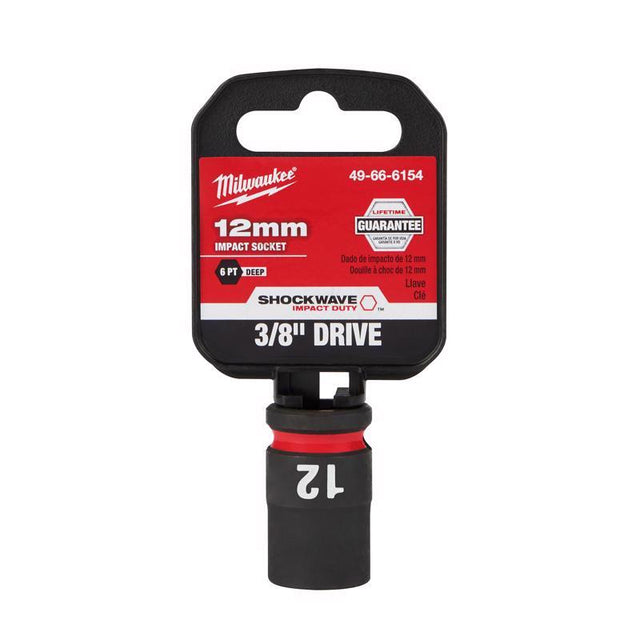 SOCKET 12MM DEEP IMPACT