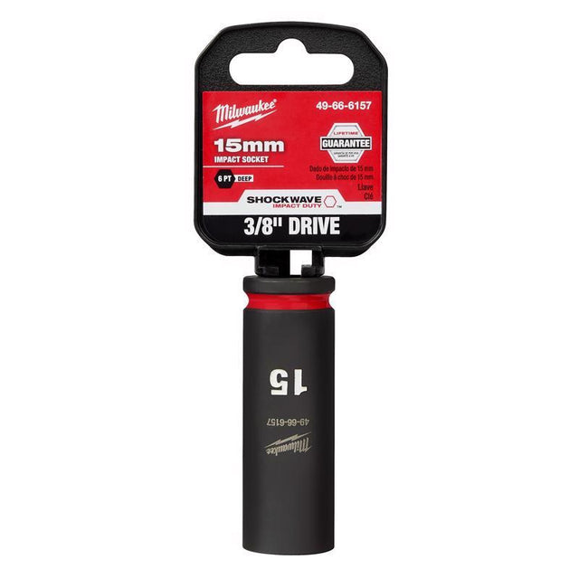 SOCKET 15MM DEEP IMPACT