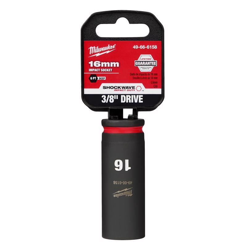 SOCKET 16MM DEEP IMPACT