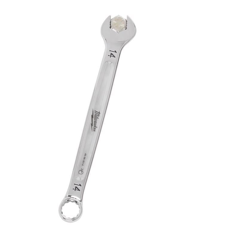 Milwaukee 14 mm X 14 mm 12 Point Metric Ratcheting Combination Wrench 7.8 in. L 1 pc