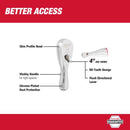 Milwaukee 1/4 in. drive SAE Ratchet 90 teeth