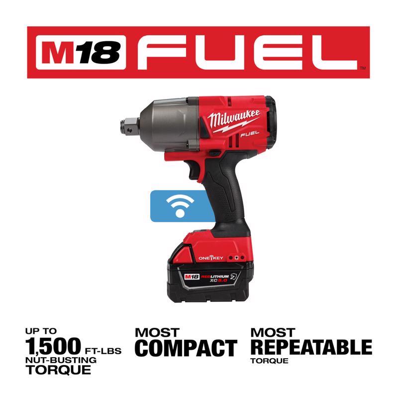 Milwaukee M18 FUEL 3/4 in. Cordless Brushless High Torque Impact Wrench Kit (Battery & Charger)