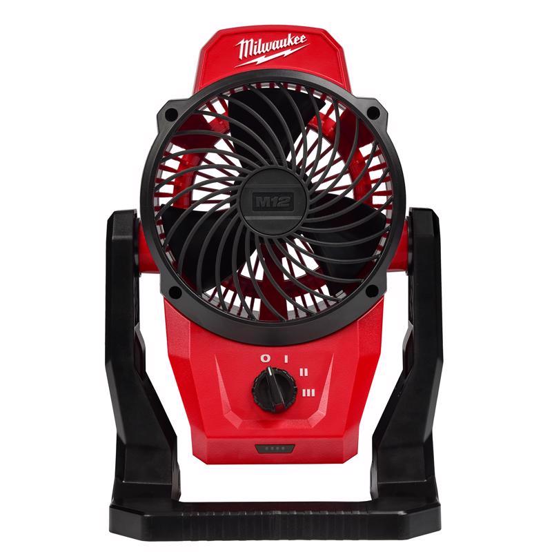 JOBSIT FAN M12 BK/RD 13"