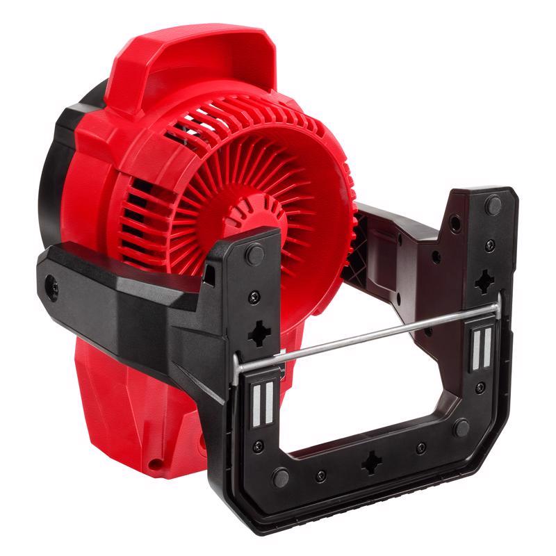 Milwaukee M12 13 in. H X 6 in. D 3 speed Cordless Jobsite Fan