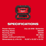 Milwaukee M18 CARRY-ON Lithium-Ion Power Supply 1 pc
