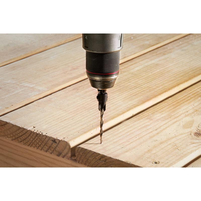 Milwaukee #8 Sizes X 11/64 in. D Black Oxide Countersink Bit 1 pc