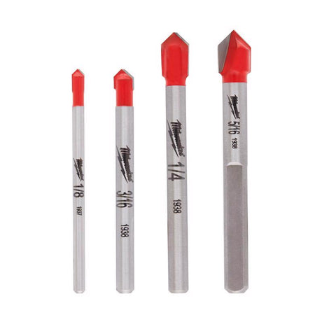 GLSS&TILE DRLL BT ST 4PK