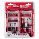 Milwaukee Shockwave Drill and Driver Bit Set Alloy Steel 54 pc