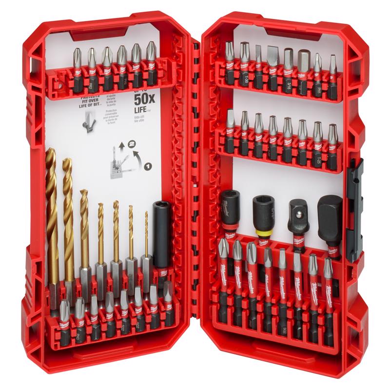 DRILL&DRVR BIT SET 50PC