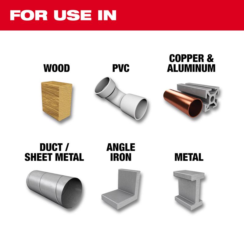 Milwaukee Shockwave Drive Bit Set Titanium 7 pc