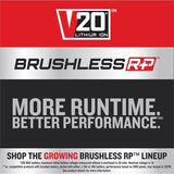 Craftsman V20 BRUSHLESS RP Cordless 4-1/2 in. Small Angle Grinder Tool Only