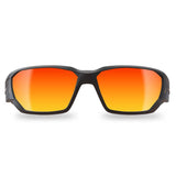 Edge Dawson Anti-Fog Safety Glasses Red Mirror Lens Black Frame 1 pk