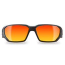 Edge Dawson Anti-Fog Safety Glasses Red Mirror Lens Black Frame 1 pk