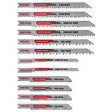 Craftsman High Carbon Steel U-Shank Jig Saw Blade Set 12 pc