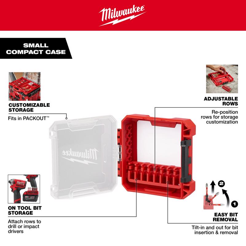 Milwaukee Shockwave Impact Duty Drill and Driver Bit Set Alloy Steel 13 pc