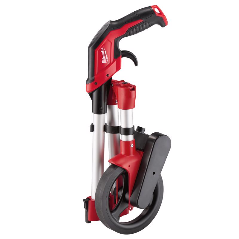 Milwaukee 19 in. L X 8 in. W 6 in. Measuring Wheel 10000 ft. Black/Red 1 pc