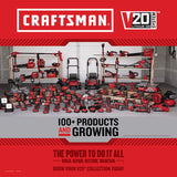 Craftsman V20 3/8 in. Brushed Cordless Right Angle Drill Tool Only