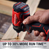 Craftsman V20 1/4 in. Cordless Brushless Impact Driver Kit (Battery & Charger)