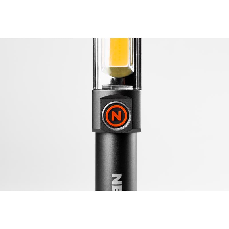 NEBO Franklin 500 lm Black/Orange LED Stick Light AA Battery