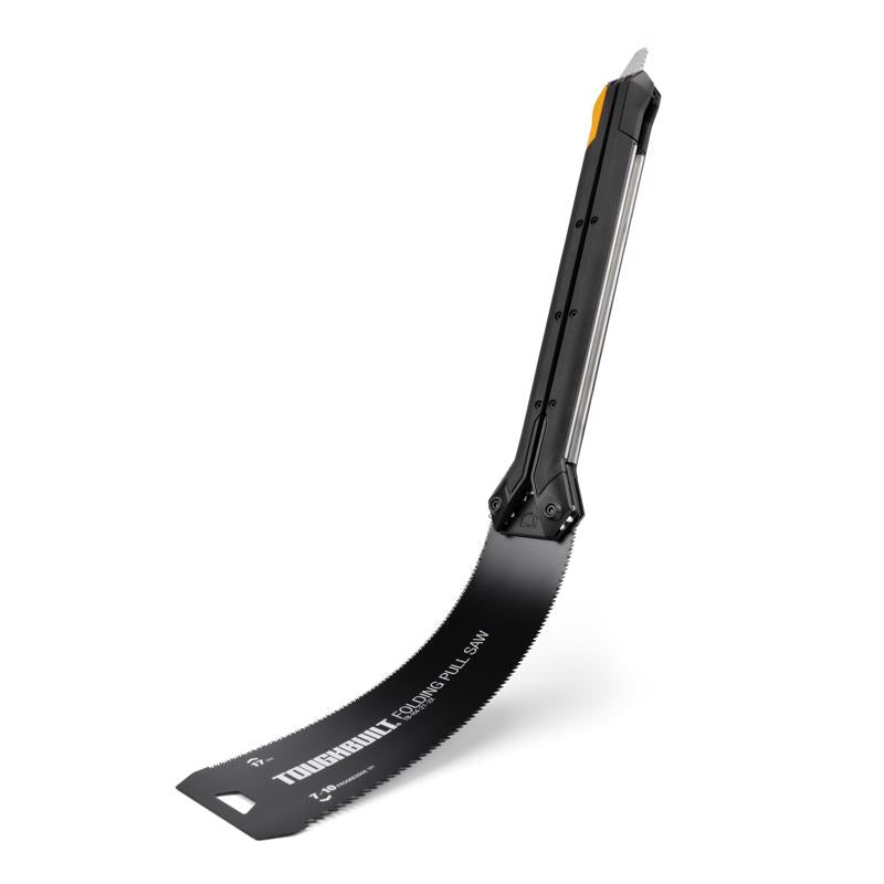 ToughBuilt 9.75 in. Steel Folding Pull Saw 17 TPI Fine 1 pc