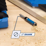 Kreg 0.5 in. D X 1-3/16 in. L Steel Flush Trim Router Bit