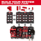 Milwaukee PACKOUT SHOP STORAGE Garage Organizer Magnetic Power Tool Holder Black/Red