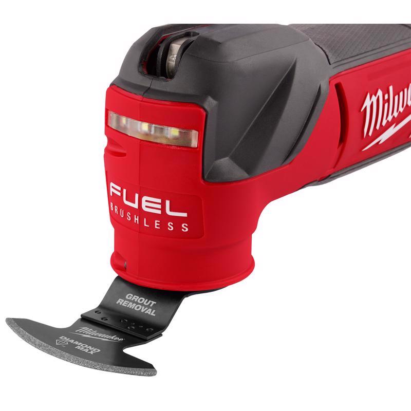 Milwaukee 3.88 in. L X 0.5 in. W Diamond Grit Open-Lok Contoured Boot Grout Removal Blade 1 pk