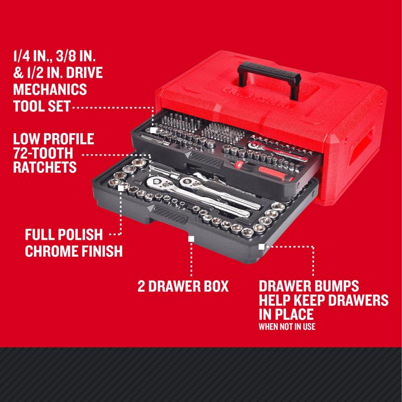 Craftsman SAE Mechanic's Tool Set 256 pc