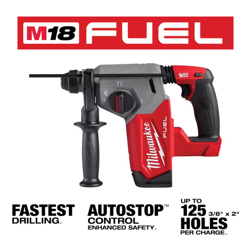 Milwaukee M18 Fuel Cordless SDS-Plus Rotary Hammer Drill Tool Only