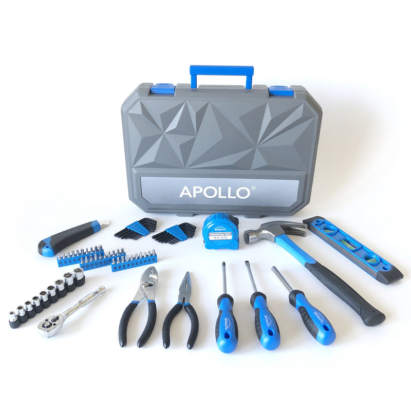 Apollo Tools Household Tool Kit 65 pc