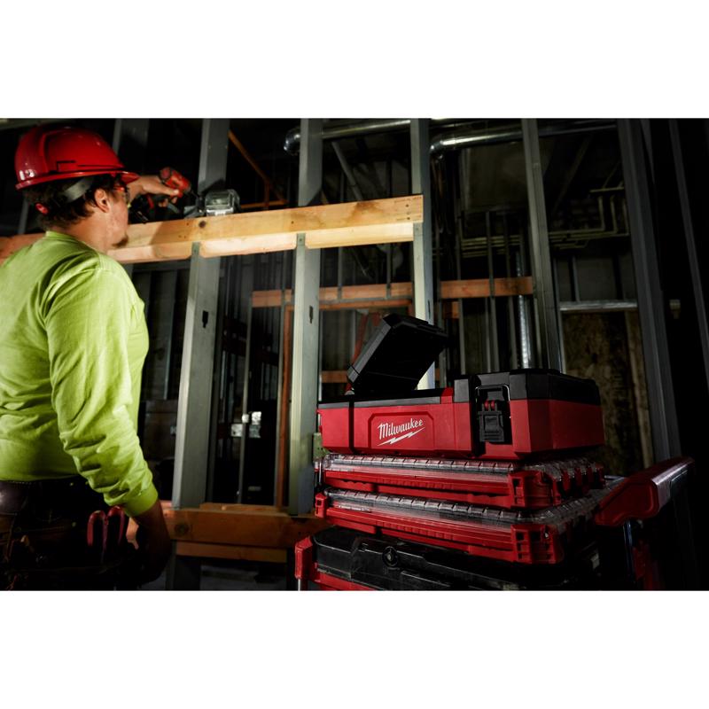 Milwaukee M12 Packout 1400 lm LED Battery Stand (H or Scissor) Flood Light