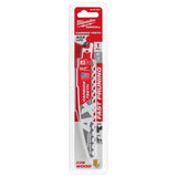 Milwaukee AX Sawzall 6 in. Carbide Pruning & Clean Wood Reciprocating Saw Blade 3 TPI 1 pk