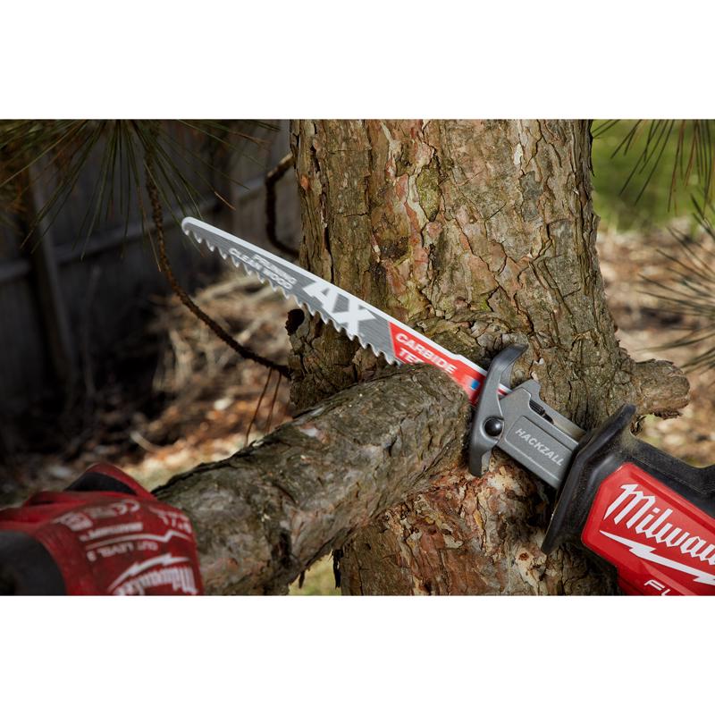 Milwaukee AX Sawzall 12 in. Carbide Pruning & Clean Wood Reciprocating Saw Blade 3 TPI 1 blade