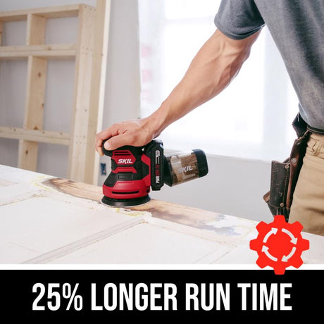 SKIL 20 PWR Core 20 Cordless Random Orbit Sander Kit (Battery & Charger)