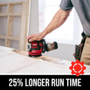 SKIL 20 PWR Core 20 Cordless Random Orbit Sander Kit (Battery & Charger)