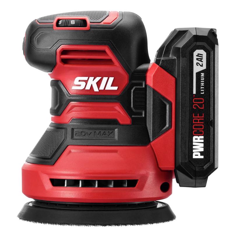 SKIL 20 PWR Core 20 Cordless Random Orbit Sander Kit (Battery & Charger)