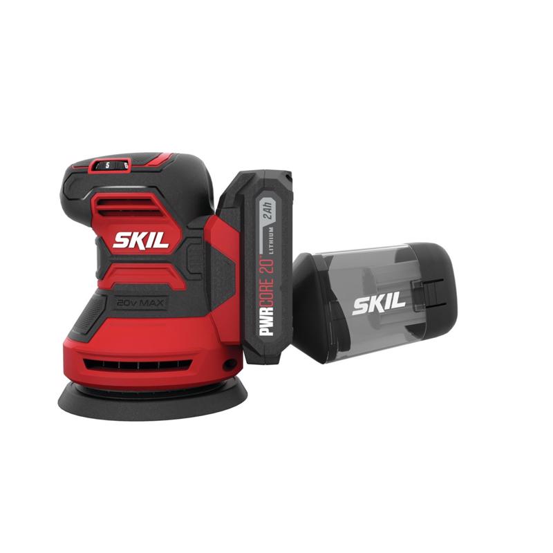 SKIL 20 PWR Core 20 Cordless Random Orbit Sander Kit (Battery & Charger)