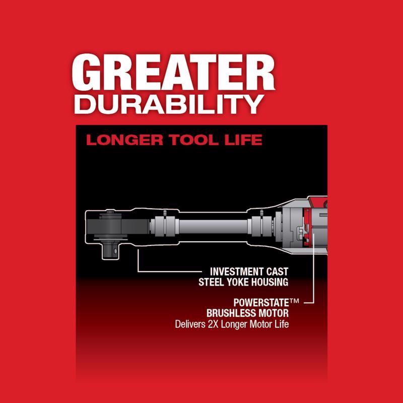 Milwaukee M12 FUEL 3/8 in. Brushless Cordless Ratchet Tool Only