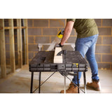 Stanley 33.5 in. L X 23.5 in. W X 29 in. H Folding Workbench 700 lb. cap.