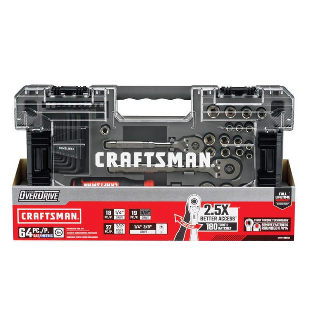 CM MECHANC TOOL SET 64PC