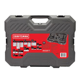 Craftsman OVERDRIVE 1/4 & 3/8 & 1/2 in. drive Metric/SAE 6 Point Mechanic's Tool Set 154 pc