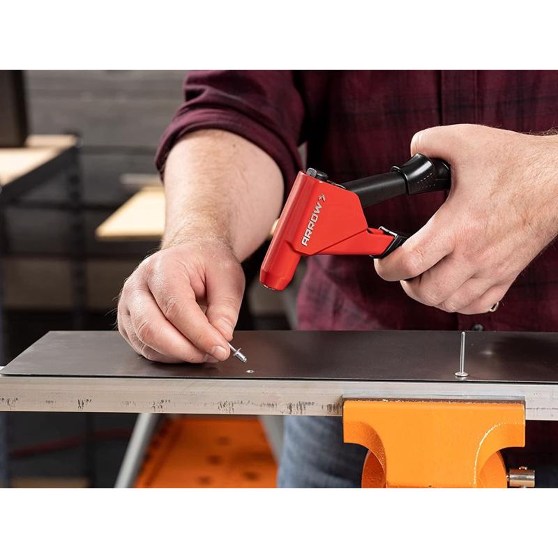 Arrow Metal Headless Rivet Tool Black/Red 1 pc