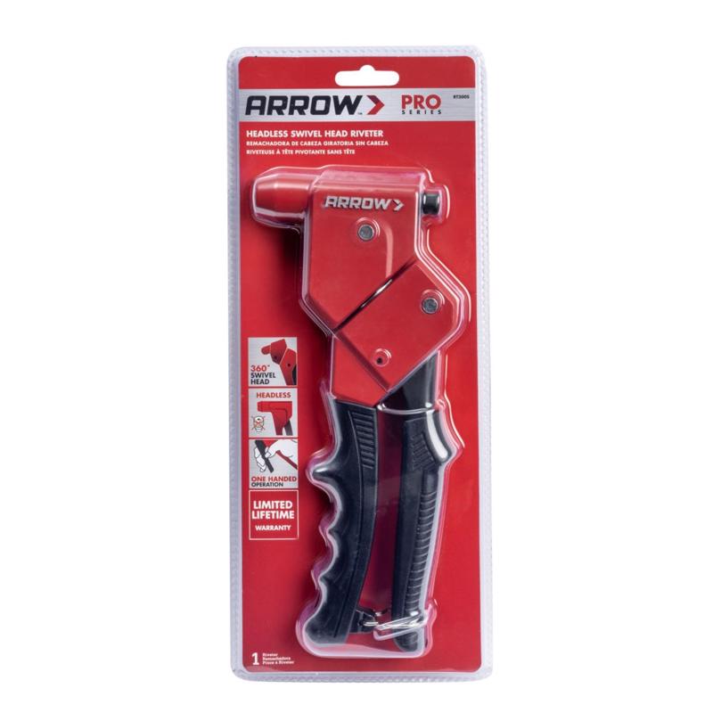 RIVET TOOL METAL BLK/RED