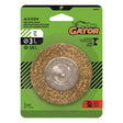 WIRE WHEEL BRUSH FINE 3"