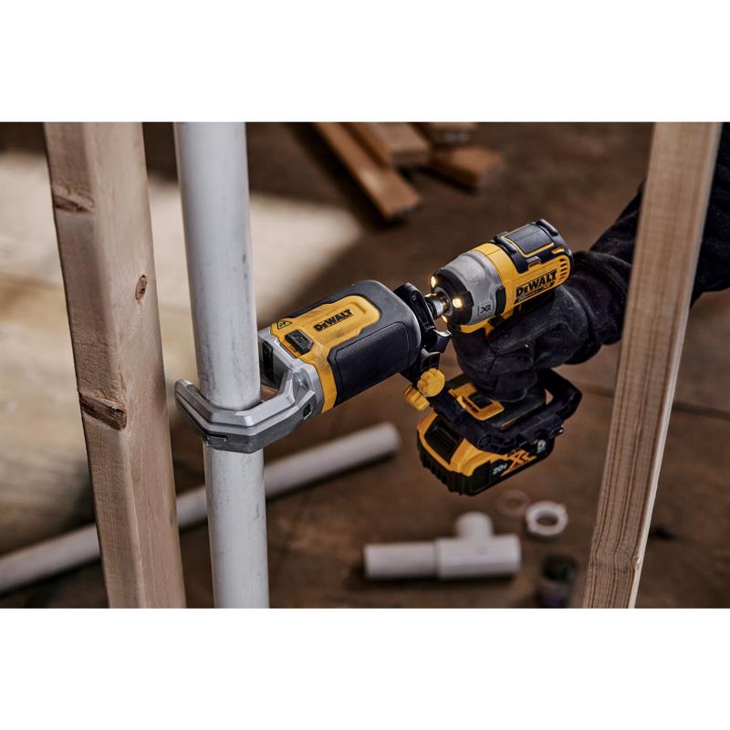 DeWalt Impact Connect 2 in. PVC/PEX Pipe Cutter Attachment Black/Yellow 1 pc