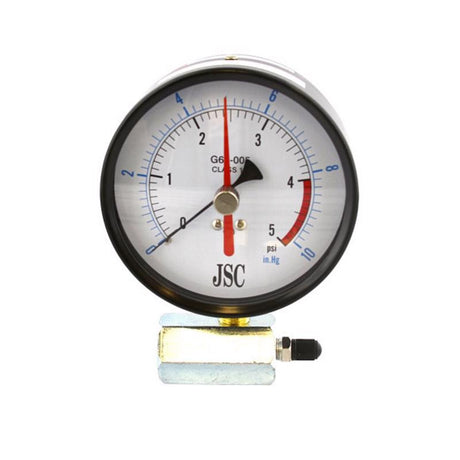 PRESSURE GAUGE BLK 5PSI