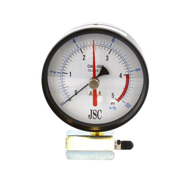 PRESSURE GAUGE BLK 5PSI