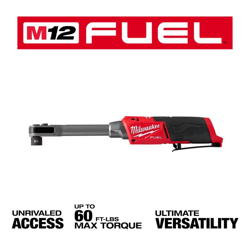 Milwaukee M12 FUEL 1/4 in. Cordless Brushless High Speed Ratchet Tool Only